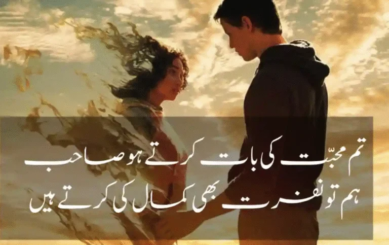 attitude poetry in urdu