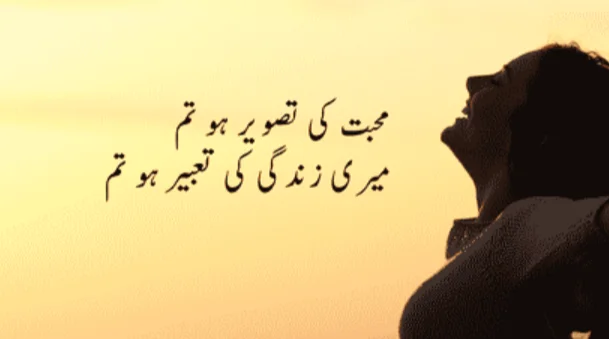 Love poetry in Urdu