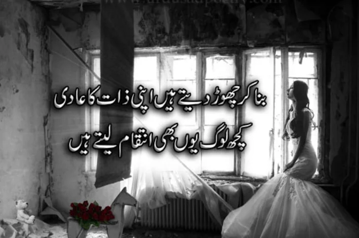 sad poetry in urdu